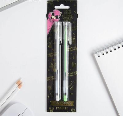 Ручка ArtFox Лама 2 шт флуоресцентные чернила